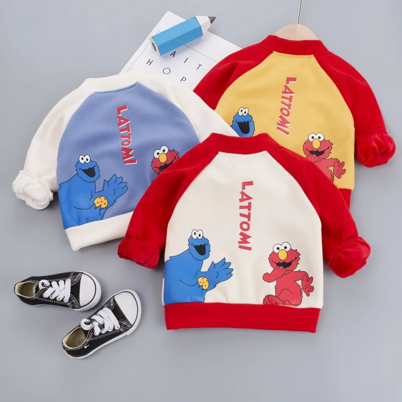 

Winter Kids Boys Girls Clothes Baby Girl Autumn Jacket Zipper Cardigan Baby Outwear Fashion Cotton Print Infant Girls Coats