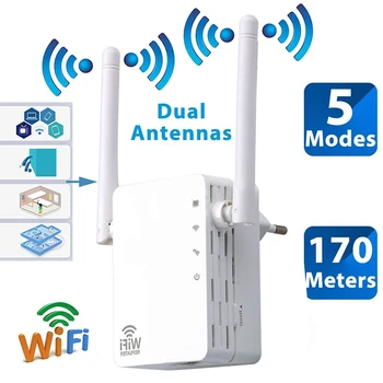 

New 2.4Ghz 300m WiFi Wireless Range Extender Router Repeater Network Signal Booster EU plug