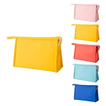 

candy color fashion women make up bag geometric casual cosmetic bag cases travel organizer makeup case toiletry kit beauty bags