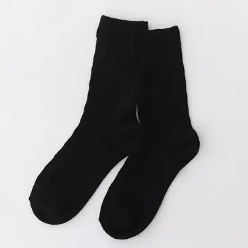 

Fashion Women's Spring and Autumn New Cotton Long Socks Solid Color