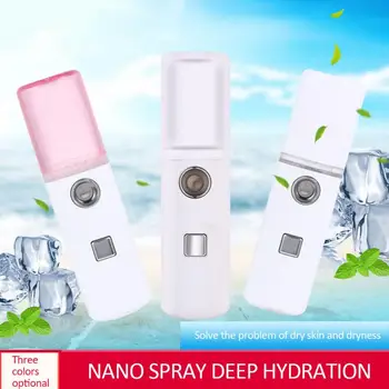 

Dropship Mini Beauty Instrument Nano Facial Sprayer Handheld Humidifier Hydrating Instruments Device Skin Care Tools Portable