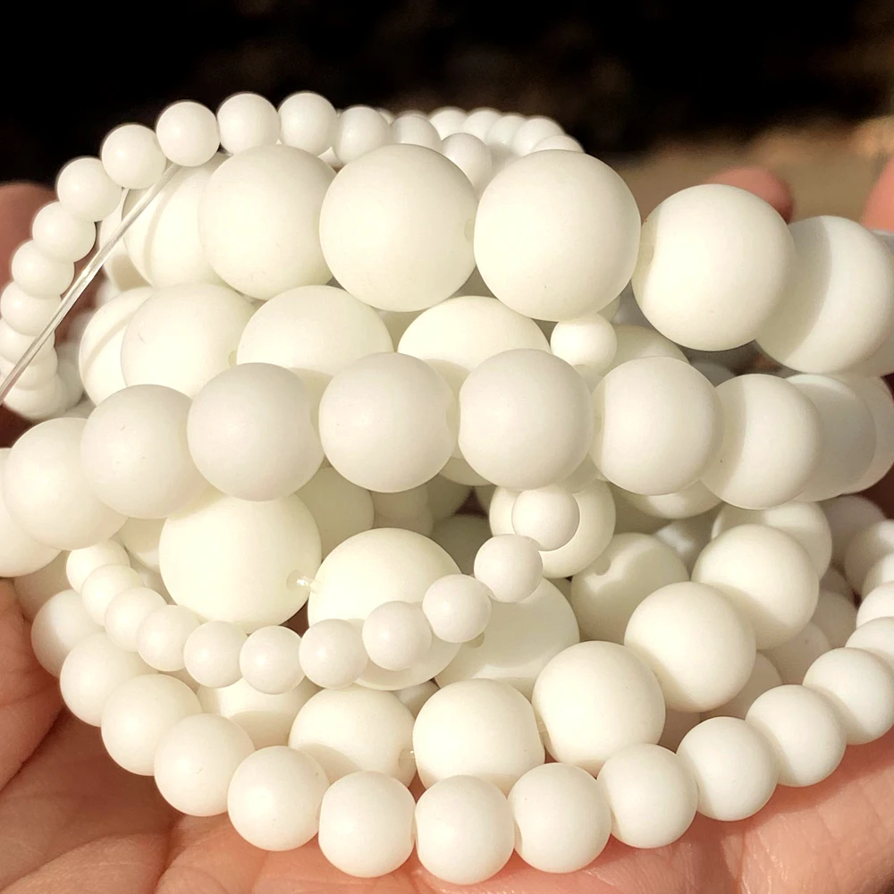 Natural Gemstone Beads for DIY Jewelry Crafting - Amethyst, Lava, Turquoise, Agate, Jade, Garnet, and Quartz