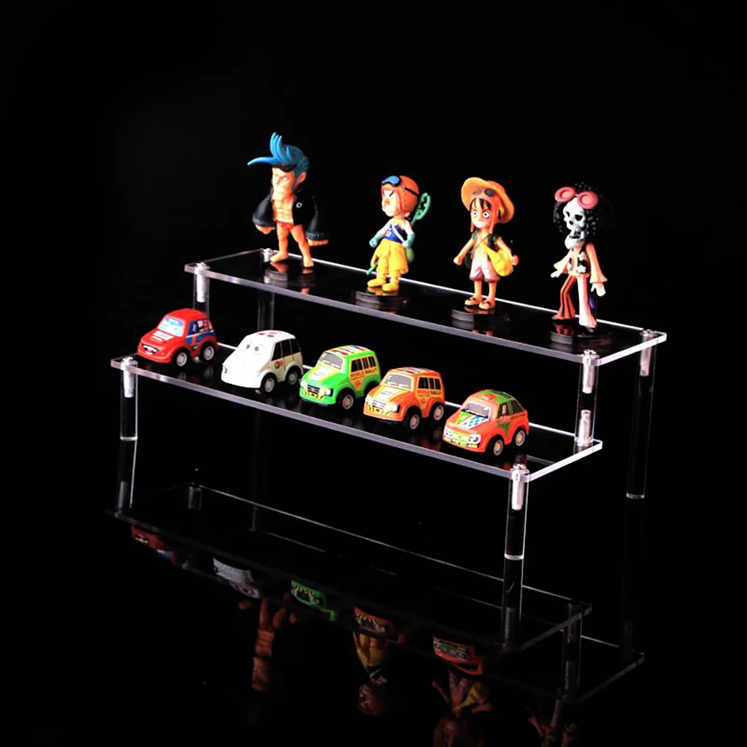 Acrylic Transparent Model Display Stand Detachable Ladder