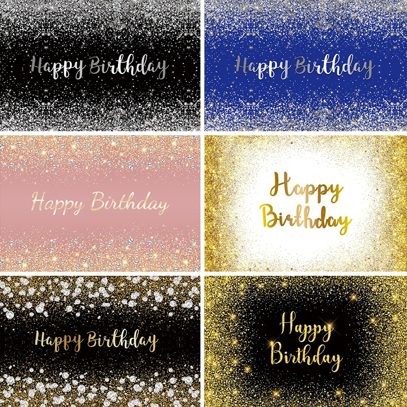 Фон для фотосъемки с изображением серебряных точек на день рождения |