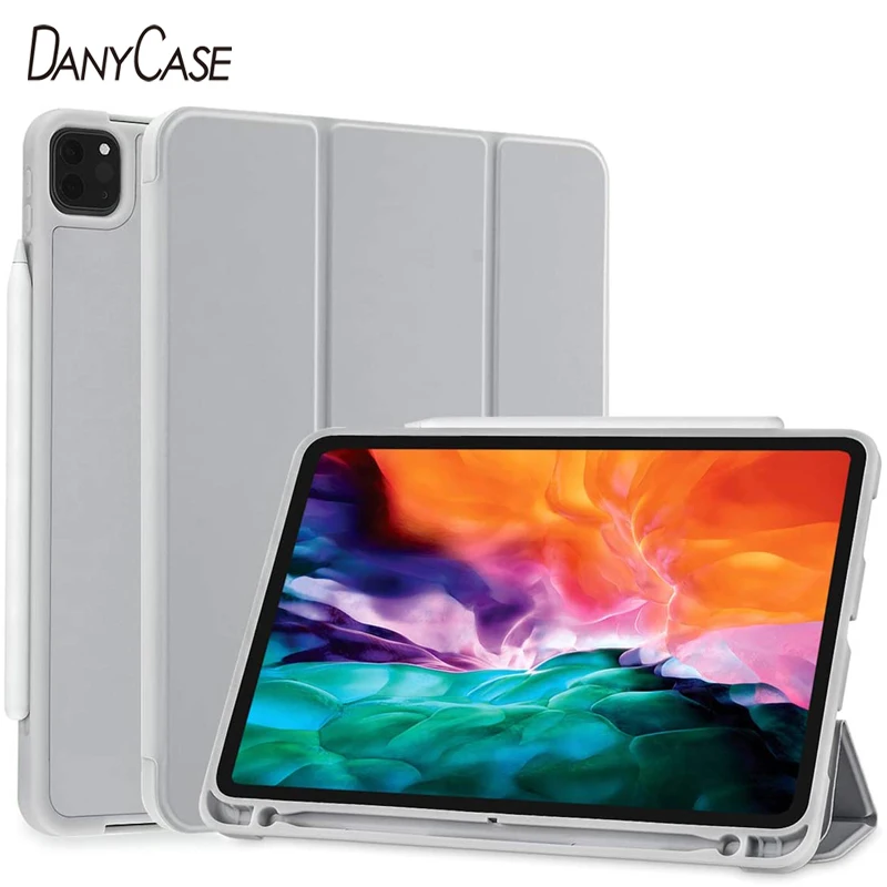 Чехол для iPad Pro 11 2020 12 9 Funda Магнитный Тонкий Смарт-Чехол чехол с держателем