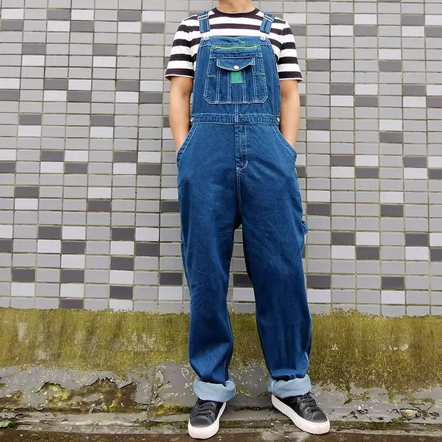 Jeans Men Men's Denim Overalls Men's 