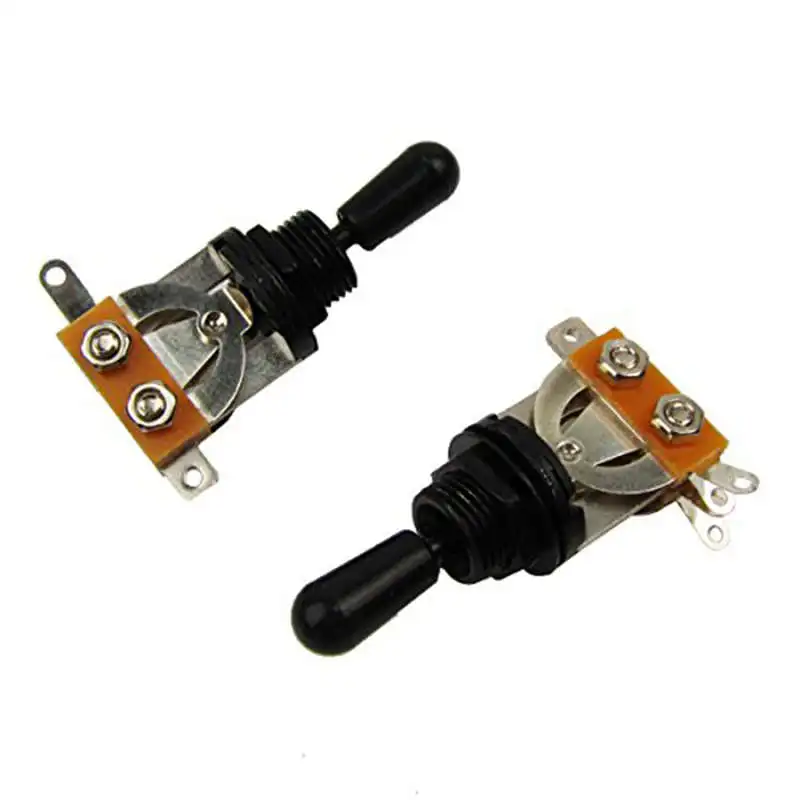 Metric 3 Way Short Straight Guitar Pickup Selector Toggle Switch Knob For Gibson Epiphone Lp Les Paul Electric Parts(Pack | Спорт и