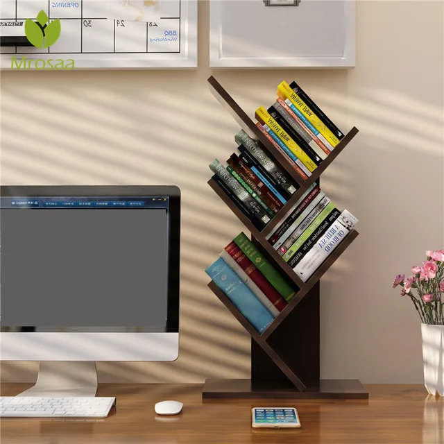 Bookcase Tree Shaped Display Shelf 1