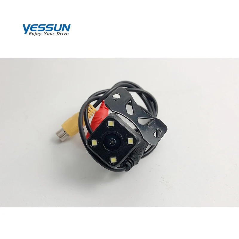 Yessun 4,3 дюймов складываемый автомобильный монитор TFT ЖК-дисплей камера s обратная парковочная камера для автомобиля Мониторы Заднего вида NTSC PAL - Название цвета: 4 LED camera