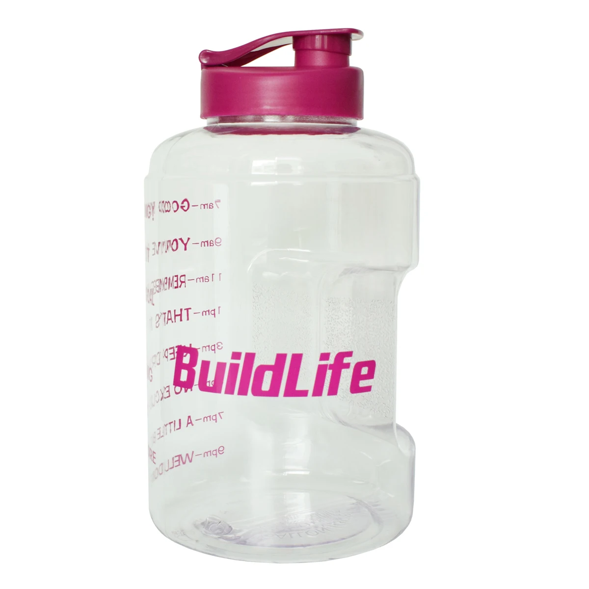 Buildlife 3.8L с широким горлышком 1 галлон бутылка для питьевой воды BPA бесплатно обучение большой емкости чайник для наружного кемпинга чайник кружка - Цвет: Purple Word