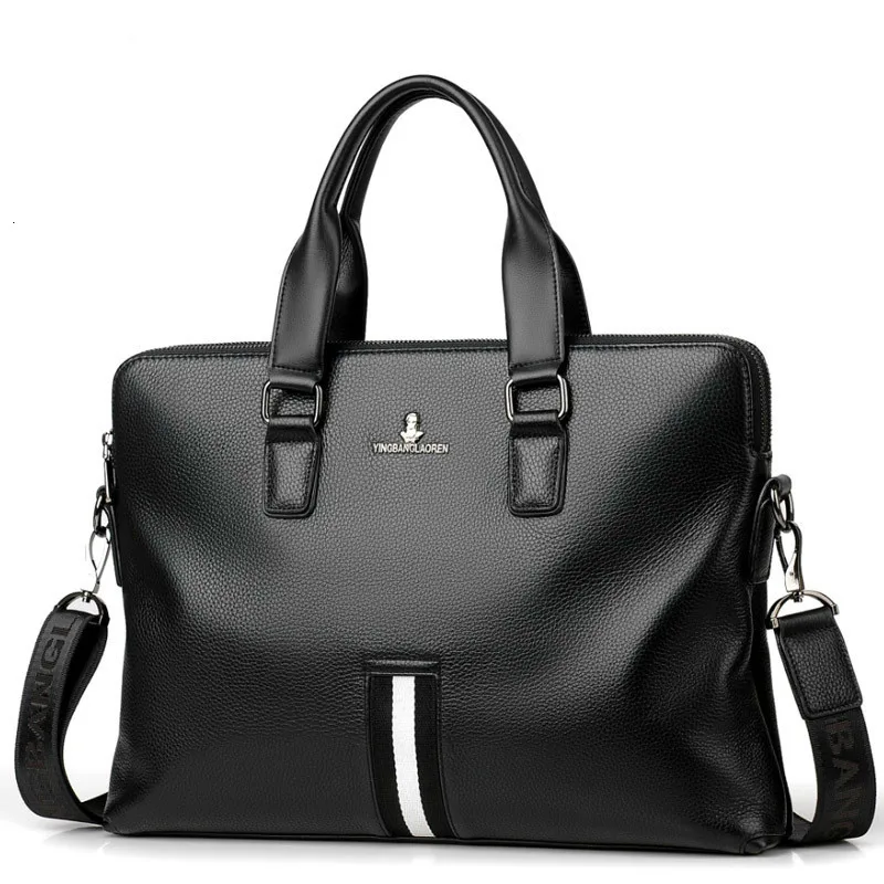 Mannen Zakelijke Tas Voor 14 Inch Laptop Aktetas Tassen Handtassen Hoge Kwaliteit Lederen Kantoor Tassen Totes Mannelijke Maletin Cuero Hombre Mannen Zakelijke Tas Voor 14 Inch Laptop Aktetas Tassen Handtassen Hoge Kwaliteit Lederen Kantoor Tassen Totes Mannelijke Maletin Cuero Hombre