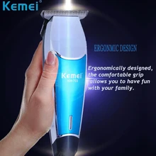 Мини-триммер для бороды для мужчин, профессиональная электрическая машинка для стрижки волос, машинка для стрижки волос, 3 щетки, набор головок, триммер D42