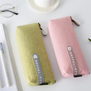 

Delicious Sushi Triangle Pencil Large Capacity Simple Creative Storage Stationery Bag With Zipper Students Home Office Storage