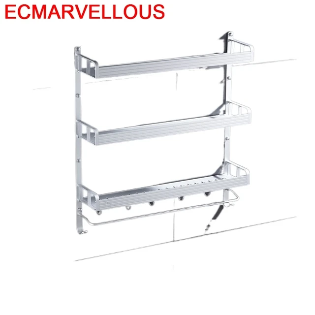 Parede Etagere Estante Badezimmer Esquinero Ducha Rack Prateleira Banheiro  Shower Salle De Bain Wall Shelf Bathroom Organizer - AliExpress