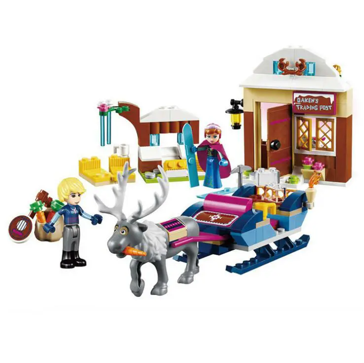 Disney Frozen 316pcs Dream Принцесса Эльза ледяной замок набор &quotПринцесса Анна&quot