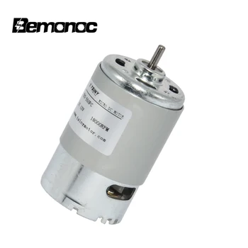 

Bemonoc 550 Small Electric PMDC 12V DC Motor 18000 RPM High Speed DC Micro Motor 550 Power Tool