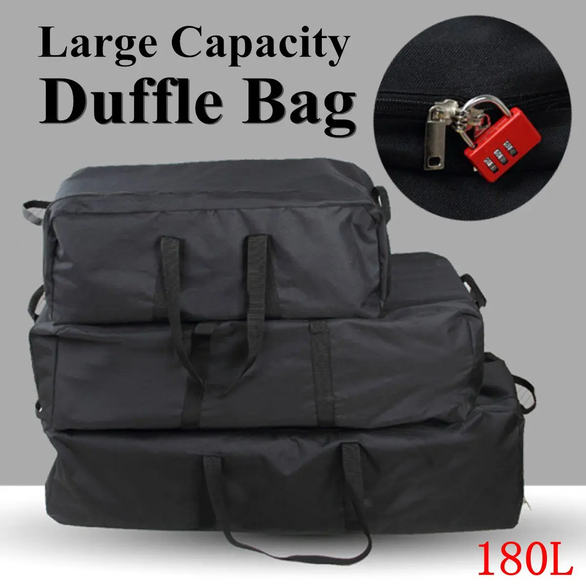 Большой вещевой мешок для походов на открытом воздухе водонепроницаемый Оксфорд складная дорожная сумка мужская рюкзак сумка для хранения сумка 97/130/180L