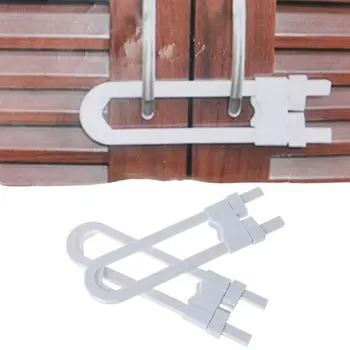 

2 Pack Child Safety Sliding Cabinet Locks Baby U Shape Sliding Safety Latch Lock