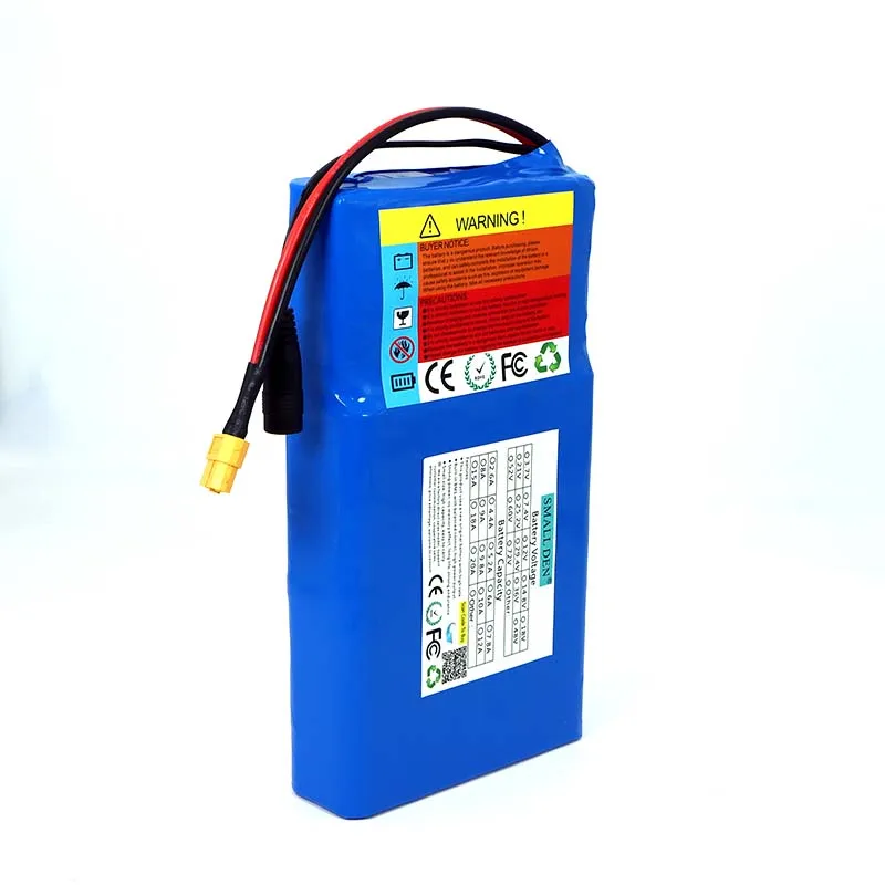 36В 28Ah литиевая аккумуляторная батарея 18650 28000mAh Высокая скорость 20A BMS для