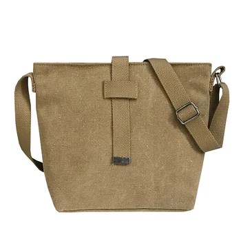 

Trend Women bag Solid Color Canvas Women's Shoulder bag Crossbody bag Large Capacity Handbag Canvas bags Shopping Handbags