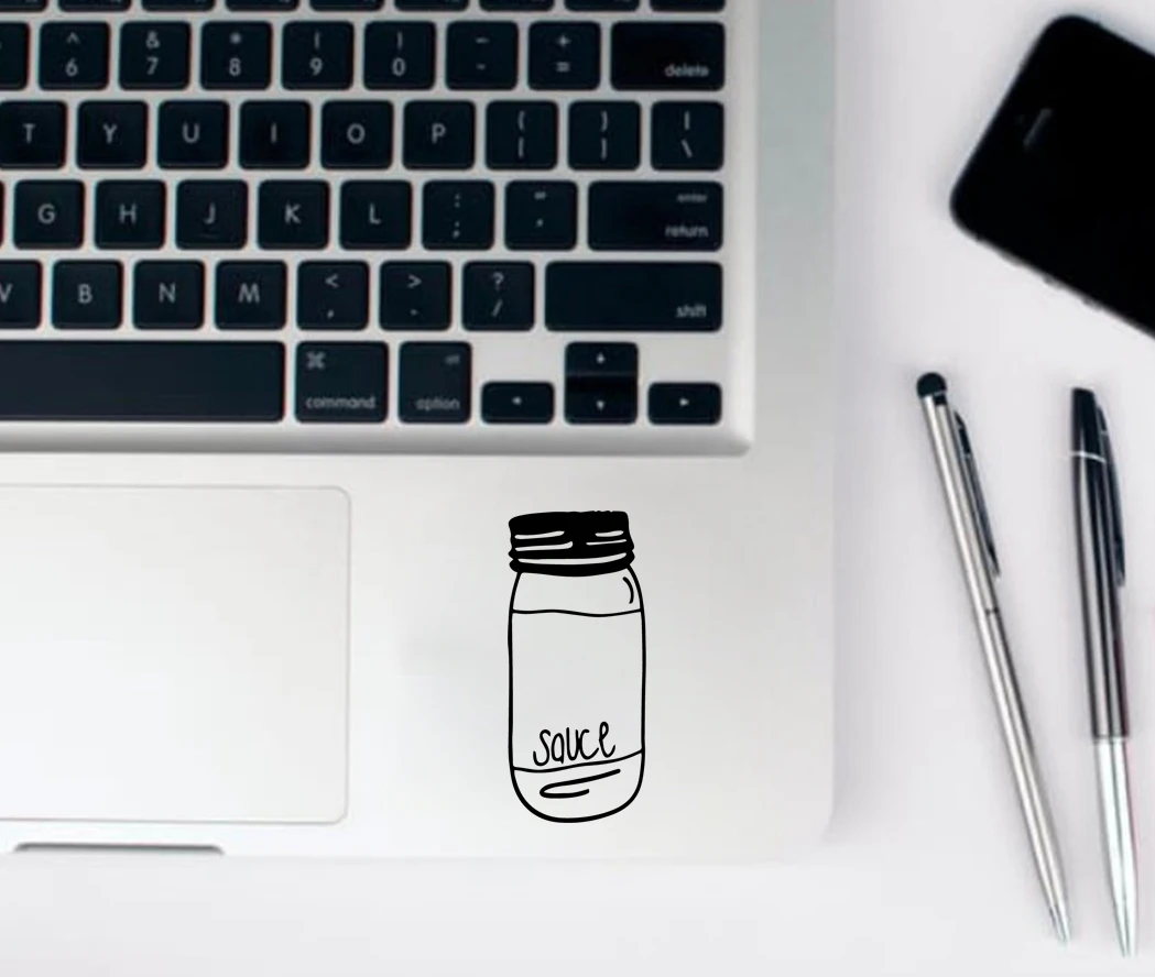 Новый стильный стикер для бутылок защитный чехол ноутбука украшение | Компьютеры