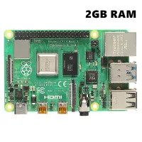 Последние Raspberry Pi 4 Model B с 1/2/4gb Ram Bcm2711 4 ядра Cortex-a72 Arm V8 1,5 ГГц Поддержка 2,4/5,0 ГГц Wi-Fi Bluetooth 5,0 - Комплект: Комплект 2