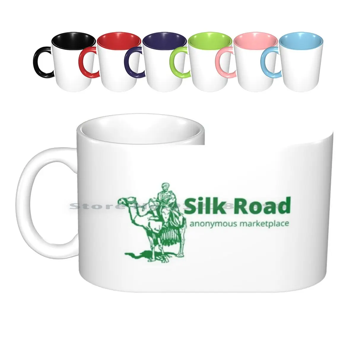 Керамические кружки Silk Road: анонимный рынок кофейные чашки кружка для молока чая