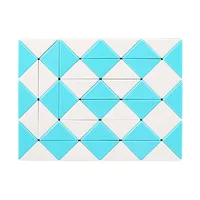 Qiyi 3D Magic Ruler Cube 48 Segments Cubo Magico Snake Twist Cube Puzzle Kid Educational Toys for Children 2