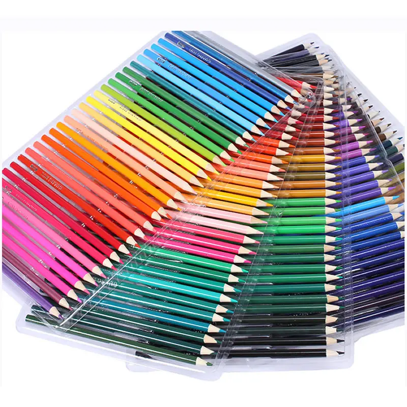 160 Color Professional Oil Colored Pencils Set Artist Painting Sketching Pencil 