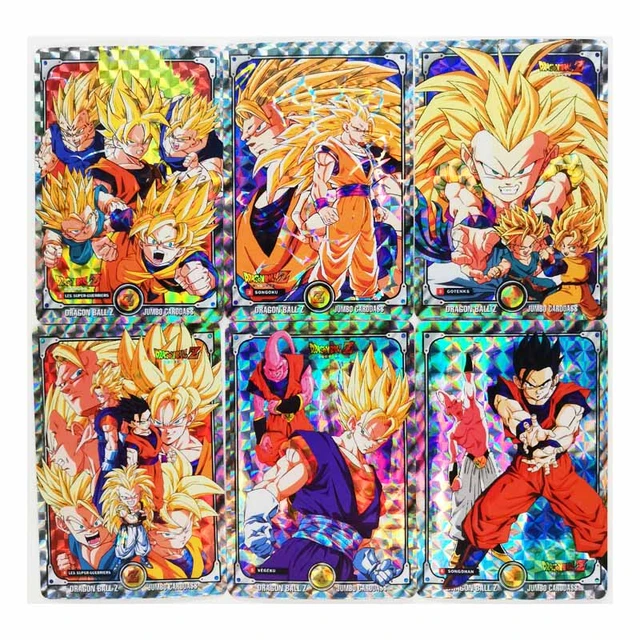 New Out of Print Limit Anime Dragon Ball Cards Crack Down Color Doll Son  Goku Saiyan Figure Flash Card Collection 54pcs/set - AliExpress