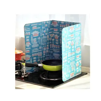 

Kitchen Grease Foil Insulation Block Oil Splash Plate Cooking Hot Board Household Convenient Accessories