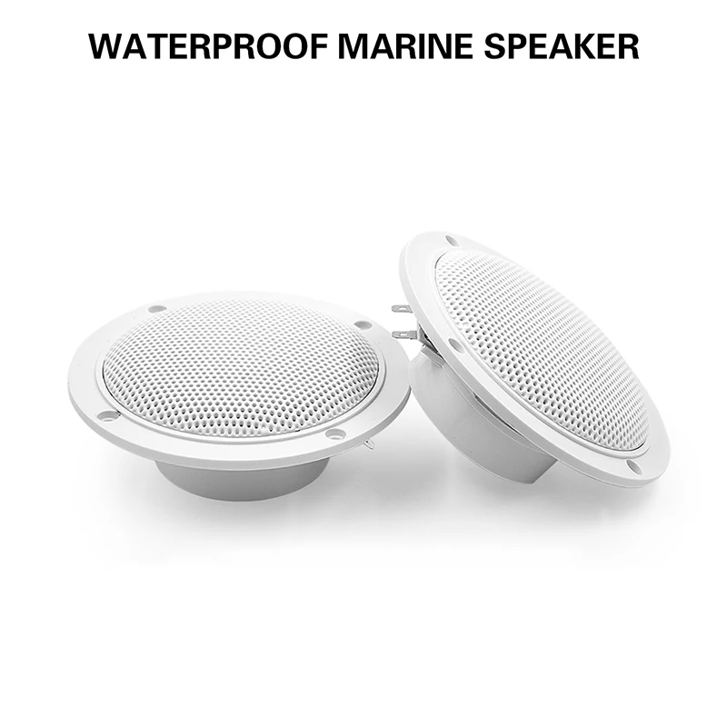 4 inch 120Watts Marine Waterproof Speaker For ATV UTV SPA Golf Marine Boat Speaker SPA Motorcycle UV-Proof Outdoor Music