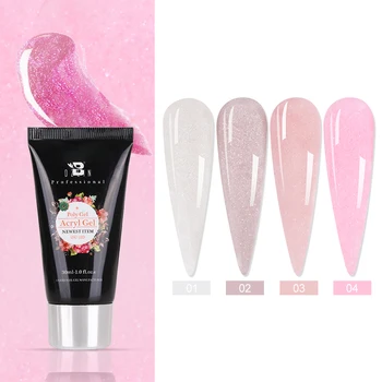 

Latest Products Acryl Gel 30 ml Professional Function Acrylic Gel 4 Colors UV Gel Nail Polishes Nails Art Tools Varnishes