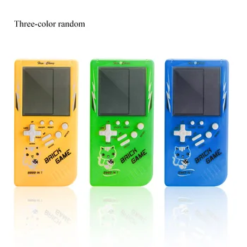 

Retro mini handheld game players classic electronic games hand held console tetris game Child Puzzle gaming console toys Gift