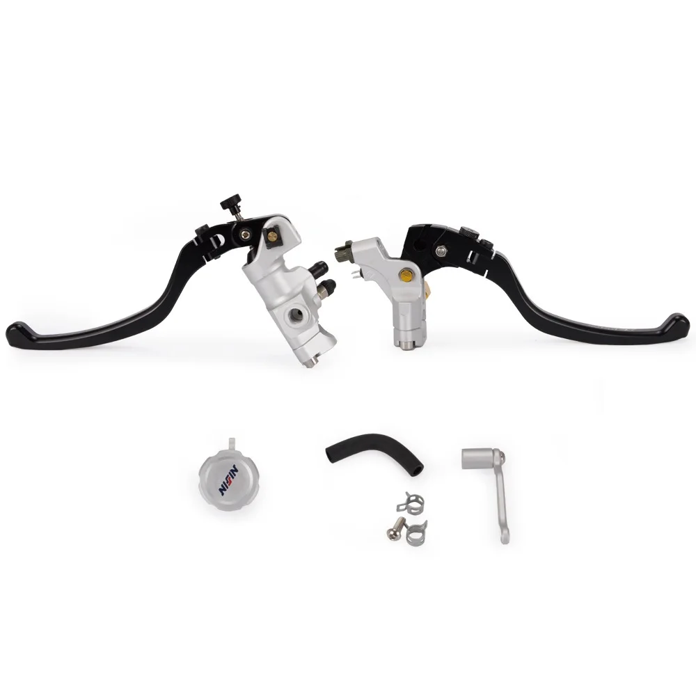 Universal Motorcycle Modified Brake Clutch Upper Pump 16X16 Hydraulic Pump + Clutch Motorcycle Hydraulic Accessories