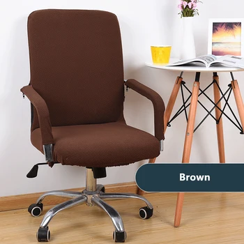 

Spandex Computer Chair Cover Elastic Fabric Office Chair Cover Easy Washable Removeable Chair Cover Stretch Armrest Covers