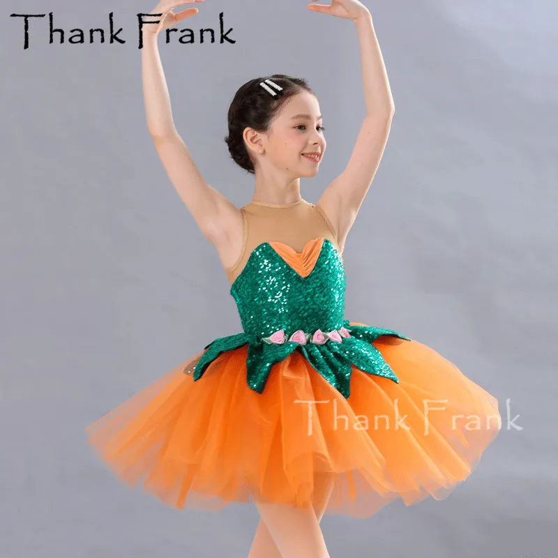 New Ballerina Tutu Costume Ballet Dancing Girl Tutu Dresses Girls Sleeveless Dance Dresses