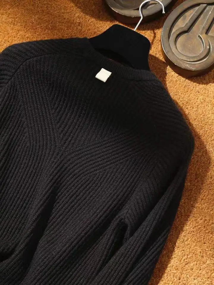 AH09496 модные мужские свитера 2019 подиумная Роскошная известная марка европейский дизайн вечерние стиль мужская одежда