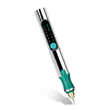 Stylo de meulage électrique, Machine à polir les ongles en pierre, lettrage en métal, dispositif de gravure, 3 vitesses réglables 25W