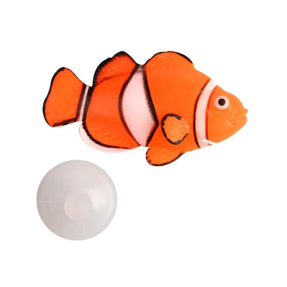 Glow In The Dark Artificial Aquarium Goldfish Ornament Fish Tank Jellyfish For Garden Ornament Fish Tank Decoration fish tank ornaments fish tank decorations aquarium ornaments