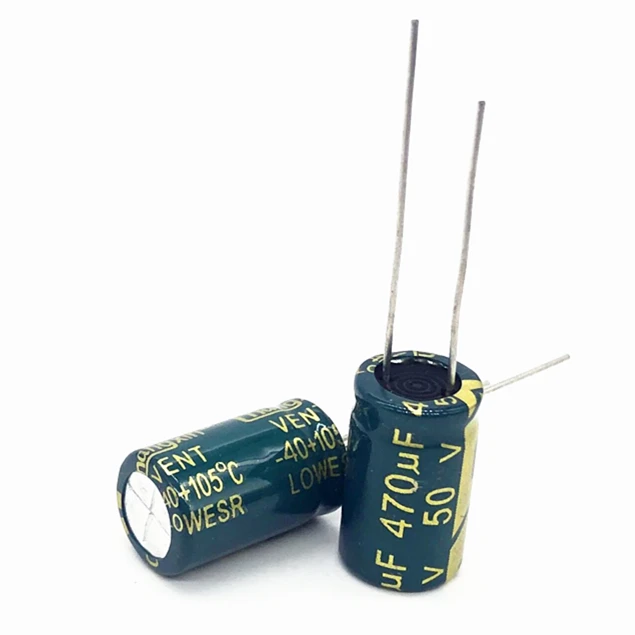 

50V 470UF 10*16 high frequency low impedance aluminum electrolytic capacitor 470uf 50V