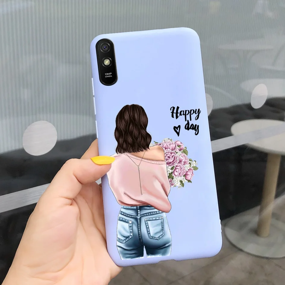 Dành Cho Xiaomi Redmi 9A Ốp Lưng Ốp Lưng Điện Thoại Phổ Biến Trường Hợp Cho Redmi 9A 8A 7A 6A 5A A6 Một 6 5 7 8 9 Mềm Mại Ốp Lưng Redmi9A Fundas