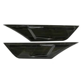 

Waterproof Car Lights Accessories 1 Pair Of Smoke Lens Led Signal Lights