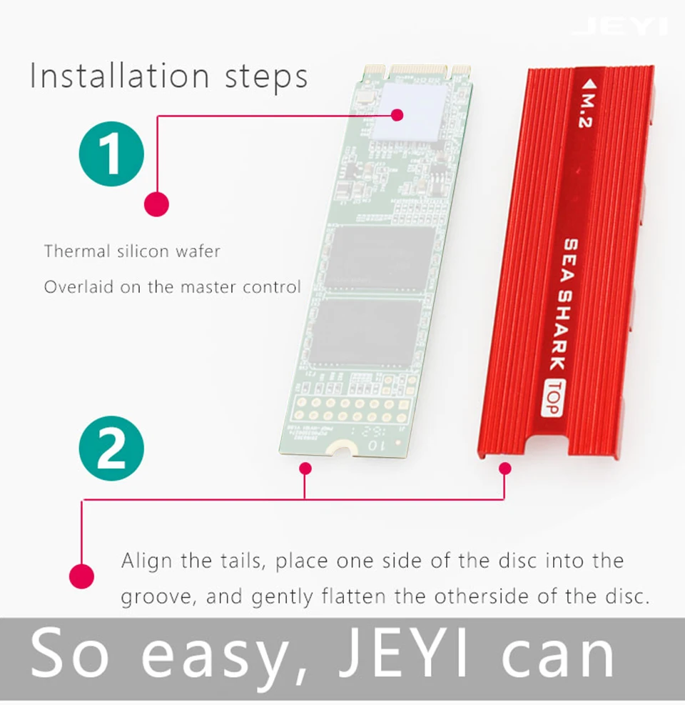 JEYI SK4 Plus M.2 NVMe SSD для PCIE 3,0X4 адаптер карта M ключ для 2230 2242 2260 2280 SSD PCI-e X8 X16 радиатор охлаждения sehark