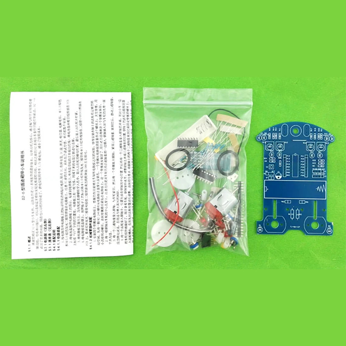 D2 6 Remote Control Intelligent Car Kit Smart Tracking Automobile Gravity Sensor Obstacle Avoidance 51 Mcu Diy Truck Parts Accessories Aliexpress