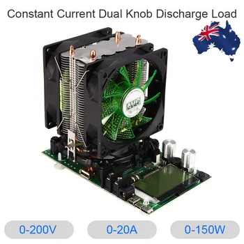 

20A 180W Adjustable Constant Current Electronic Load Battery Tester Discharge Capacity Tester capacity teser indicator dc24V 48V