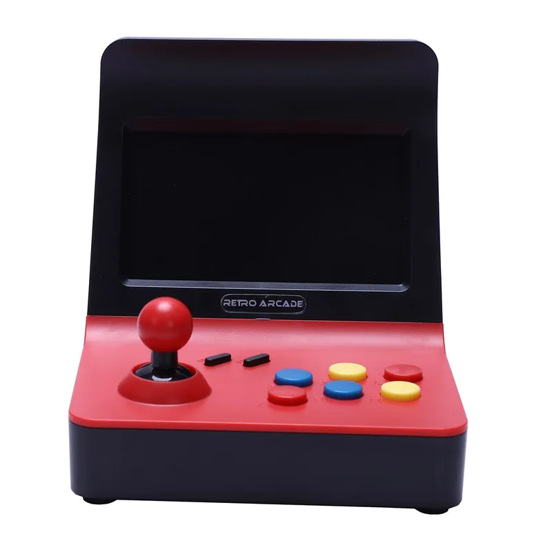 Powkiddy A8 Ретро аркадная консоль игровая машина встроенный 3000 классические игры геймпад управление AV Out 4,3 дюймовый экран