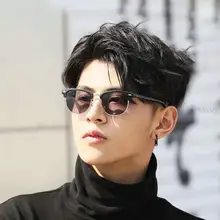 Модная новинка на заказ Солнцезащитная фотохромная линза фирменный дизайн солнцезащитные очки унисекс очки для чтения uv400 с коробкой FML