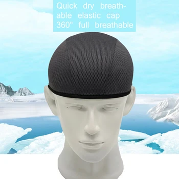 

Motorcycle Helmet Inner Cap Quick Dry Hat Breathable Helmet Hat Beanie Cap Helmet Inner Cap Mesh Moisture Wicking