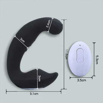 2021 Tickling Prostate Massager For Men Masturbator Vibrating Butt Plug Remote Control Anal Plug Vibrator Adult Erotica Sex Toys 4